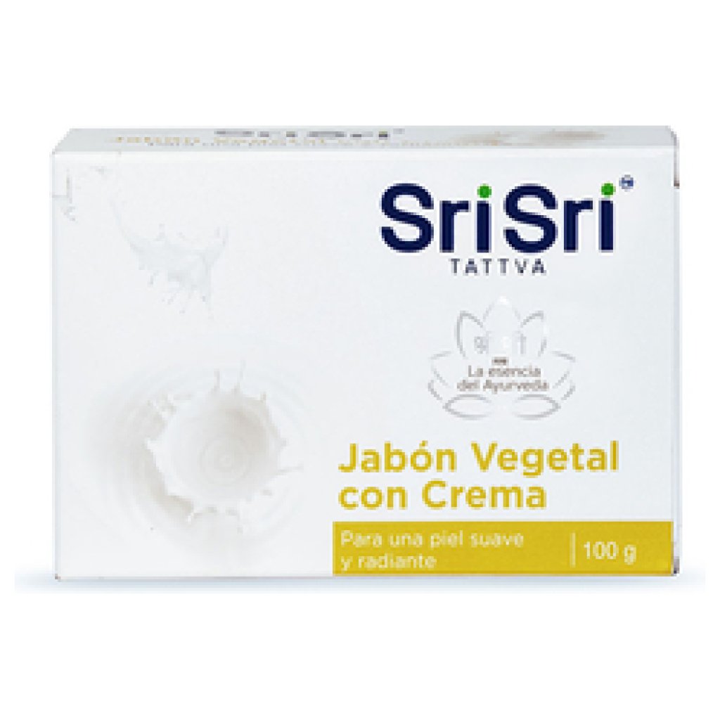 JABON AYURV VEGETAL CON CREMA DE LECHE Opción Eco