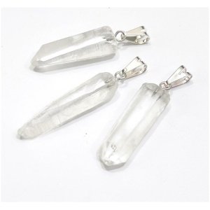 DIJE DROP CUARZO CRISTAL