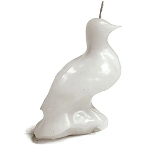 VELA PALOMA BLANCA 8,5X7,5CM
