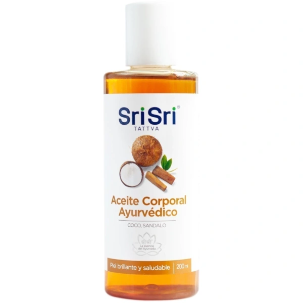 ACEITE CORPORAL AYURV C/COCO Y SANDALO