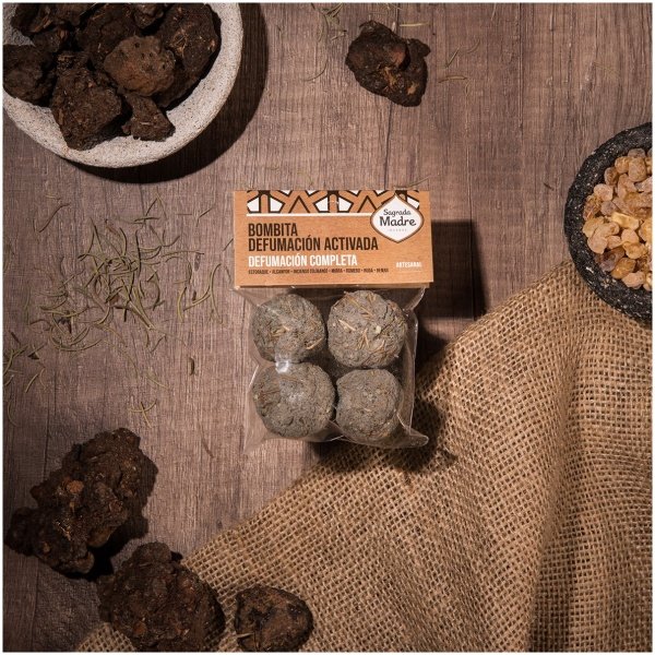 Bombita de defumación activada x4 en bolsa