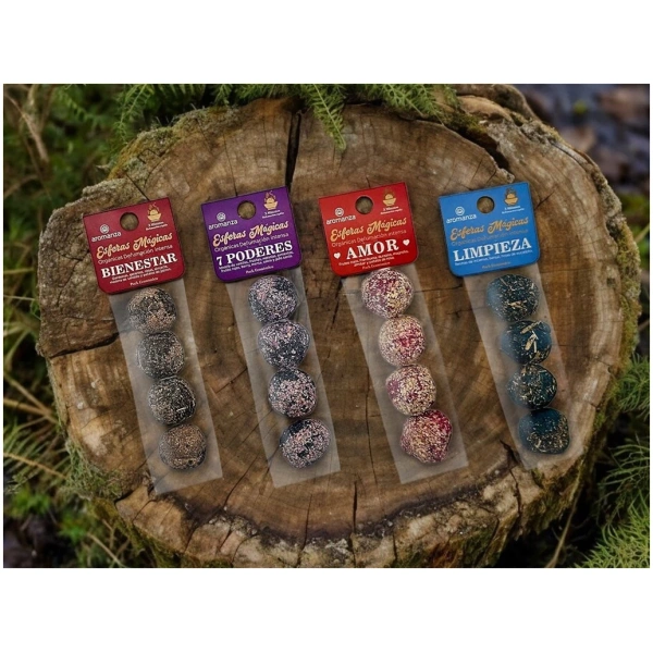 Esferas mágicas x 4 colgables