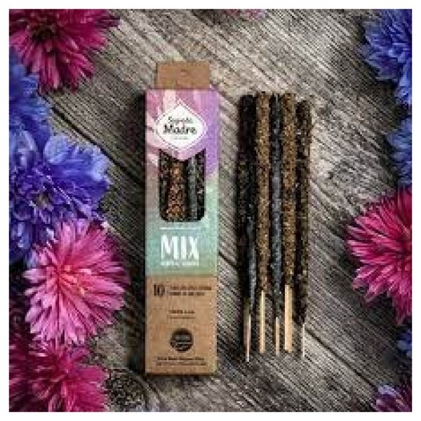 Sahumerio hierbas y flores