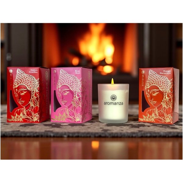 Vela aromática premium