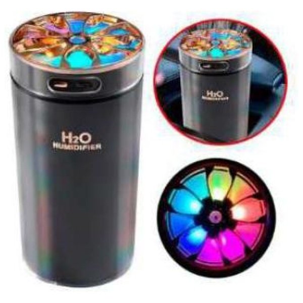 HUMIDIFICADOR VASITO H2O CON LUCES