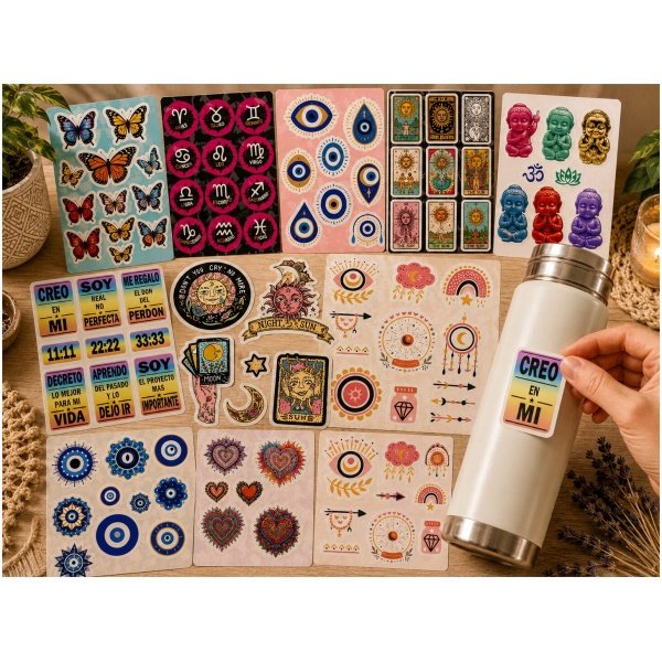 Plancha de stickers