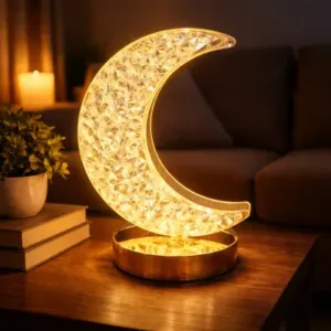 LAMPARA LUNA, EFECTO AGUA