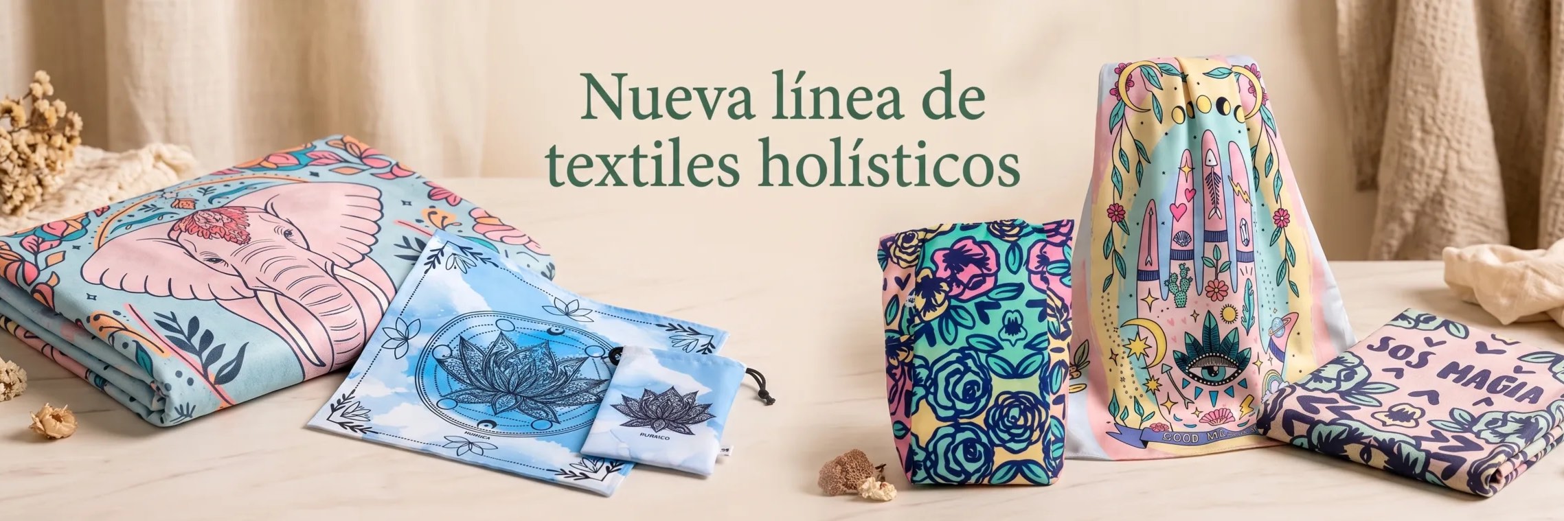 Nueva línea de textiles holísticos